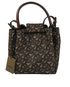 Monogram E-Canvas Bucket Bag, back view